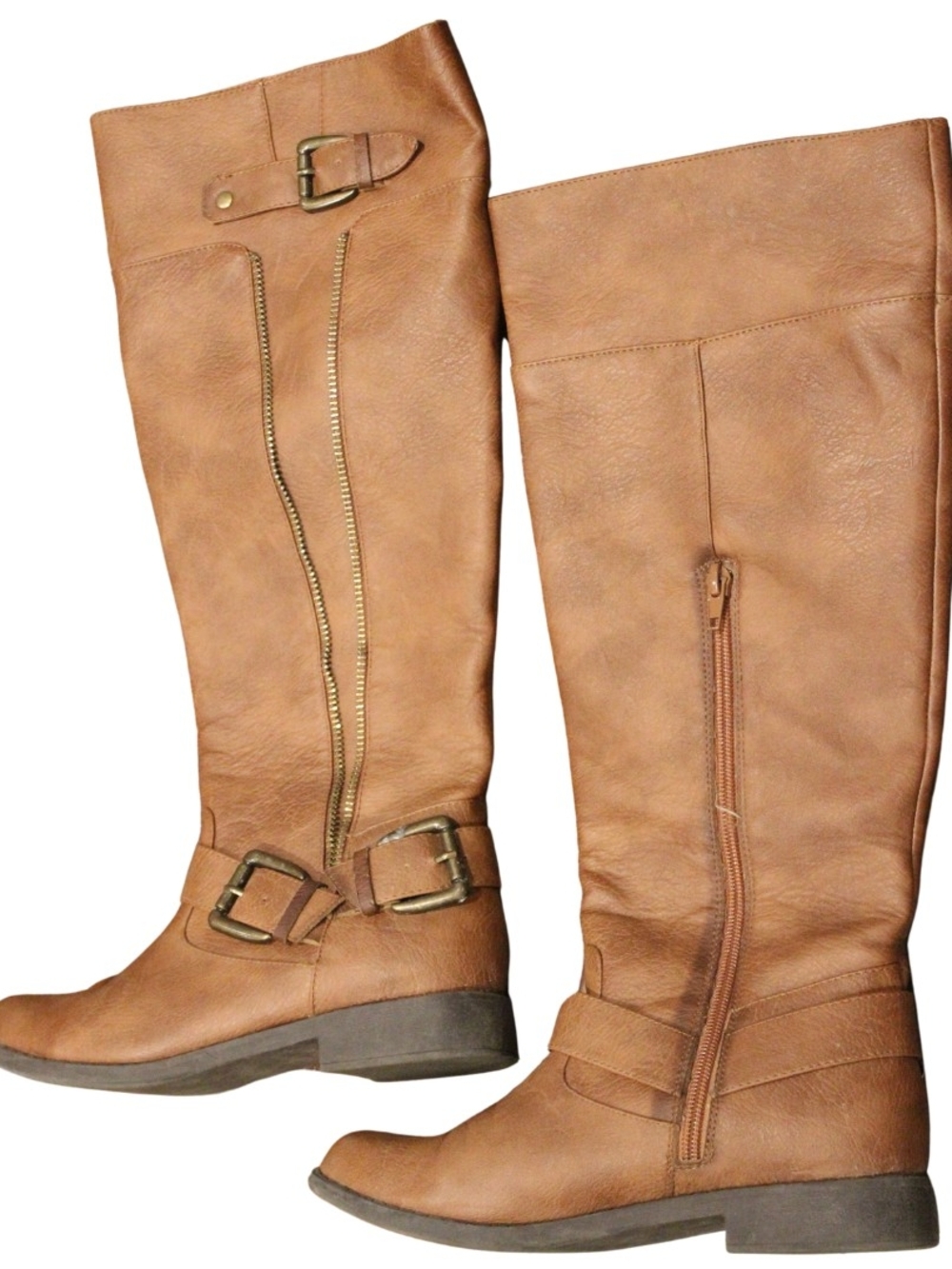 2/$40 🏷 Just Fab Brown Tall Boots Size 6